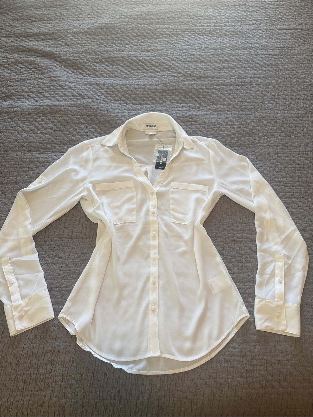 Express Portofino Slim Fit Button Up Dress Shirt